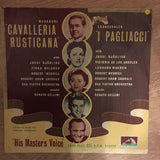 Mascagni ‎– Cavalleria Rusticana, Leoncavallo Pagliacci  - Vinyl LP Record - Opened  - Very-Good Quality (VG) - C-Plan Audio