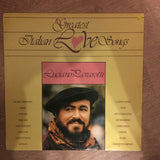 Luciano Pavarotti - 16 Greatest Italian Love Songs - Vinyl LP Record - Opened  - Very-Good- Quality (VG-) - C-Plan Audio