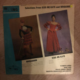 Elizabeth Larner, Kent, Sammes Singers ‎– Kiss Me Kate & Brigadoon - Vinyl LP Record - Opened  - Very-Good- Quality (VG-) - C-Plan Audio