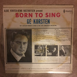 Ge Korsten - Born to Sing  -  Vinyl LP Record - Opened  - Very-Good+ Quality (VG+) - C-Plan Audio