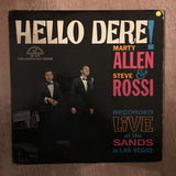 Hello Dere! Marty Allen and Steve Rossi Recorded Live at the Sands in Las Vegas  - Vinyl LP Record - Opened  - Very-Good Quality (VG) - C-Plan Audio