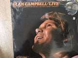Glen Campbell ‎– Live  - Sell-out New Jersey Concert - Double Vinyl LP - Opened  - Very-Good+ Quality (VG+) - C-Plan Audio