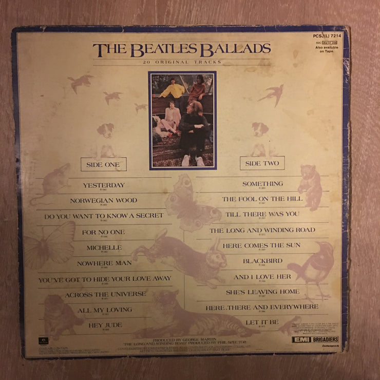 The Beatles Ballads - 20 Original Tracks - Vinyl LP Record - Opened  - Good Quality (G) - C-Plan Audio