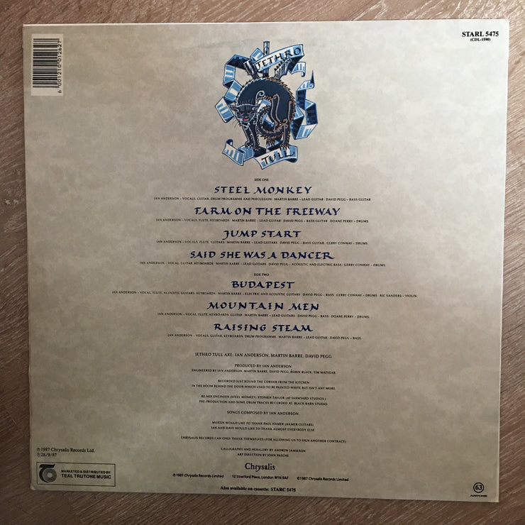 Jethro Tull - Crest Of  A Knave - Vinyl LP Record - Opened  - Very-Good+ Quality (VG+) - C-Plan Audio