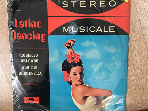 Roberto Delgado ‎– Latino Dancing  - Vinyl LP - Opened  - Very-Good+ Quality (VG+) - C-Plan Audio