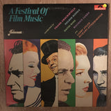 Frank Chacksfield, Nelson Riddle, David Rose, Maurice Jarre With Larry Adler, Richard Attenborough ‎– A Festival Of Film Music -  Double Vinyl LP Record - Opened  - Very-Good+ Quality (VG+) - C-Plan Audio