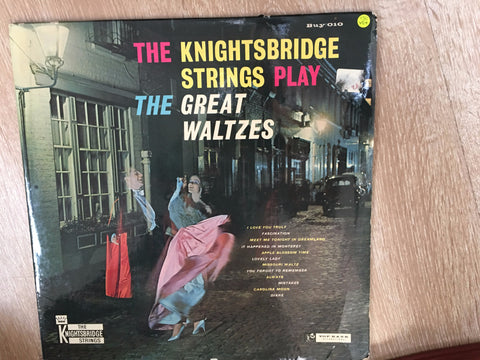 The Knightsbridge Strings - Play The Great Waltzes - Vinyl LP - Opened  - Very-Good+ Quality (VG+) - C-Plan Audio