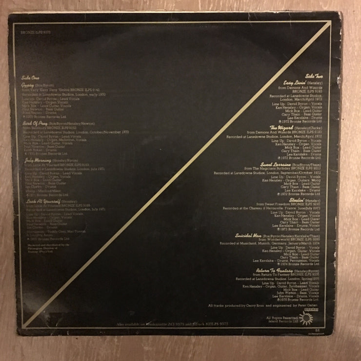 Uriah Heep ‎– The Best Of... - Vinyl LP Record - Opened  - Good+ Quality (G+) - C-Plan Audio