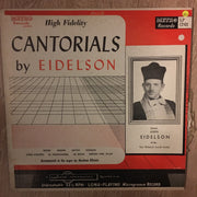 Joseph Eidelson ‎– Cantorials By Eidelson - Vinyl LP Record - Opened  - Very-Good+ Quality (VG+) - C-Plan Audio