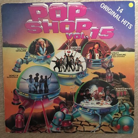 Pop Shop Vol 15  - Vinyl LP Record - Opened  - Very-Good+ Quality (VG+) - C-Plan Audio