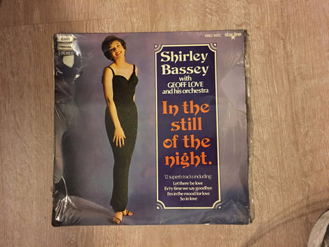 Shirley Bassey With Geoff Love & His Orchestra ‎– In The Still Of The Night   - Vinyl LP - Opened  - Very-Good+ Quality (VG+) - C-Plan Audio