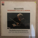 Brahms, Philharmonia Orchestra, Otto Klemperer ‎– Symphony No. 4 In E Minor, Op. 98 - Vinyl LP Record - Opened  - Very-Good+ Quality (VG+) - C-Plan Audio