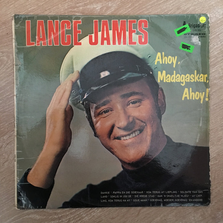 Lance James - Ahoy Madagaskar - Vinyl LP Record  - Opened  - Very-Good+ Quality (VG+) Vinyl - C-Plan Audio