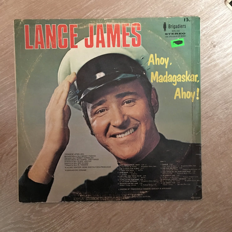 Lance James - Ahoy Madagaskar - Vinyl LP Record  - Opened  - Very-Good+ Quality (VG+) Vinyl - C-Plan Audio