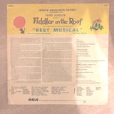 African Consolidated Theatres - Taubie Kaschlik -Fiddler on the Roof -  Very Rare - Original South African Cast Recording - Vinyl LP Record - Opened  - Very-Good Quality (VG) - C-Plan Audio