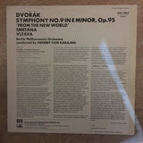 Dvořák / Smetana ; Berlin Philharmonic Orchestra, Herbert Von Karajan ‎– 'New World' Symphony / Vltava - Vinyl LP - Opened  - Very-Good+ Quality (VG+) - C-Plan Audio