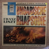 Franz Liszt ‎– Ungarische Rhapsodie  – Vinyl LP Record - Opened  - Good+ Quality (G+) - C-Plan Audio