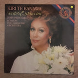 Kiri Te Kanawa, John Pritchard, London Philharmonic Orchestra - Verdi & Puccini ‎– Verdi & Puccini - Vinyl LP - Opened  - Very-Good+ Quality (VG+) - C-Plan Audio
