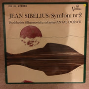Sibelius, Stockholm Philharmonic Orchestra, Antal Dorati ‎– Symphony No. 2 in D - Vinyl LP Record Opened - Near Mint Condition (NM) - C-Plan Audio