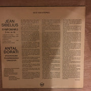 Sibelius, Stockholm Philharmonic Orchestra, Antal Dorati ‎– Symphony No. 2 in D - Vinyl LP Record Opened - Near Mint Condition (NM) - C-Plan Audio