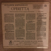 Elisabeth Schwarzkopf ‎– Elisabeth Schwarzkopf Sings Operetta - Vinyl  Record - Opened  - Very-Good+ Quality (VG+) - C-Plan Audio