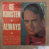 Ge Korsten - Always - Vinyl LP Record - Opened  - Very-Good Quality (VG) - C-Plan Audio