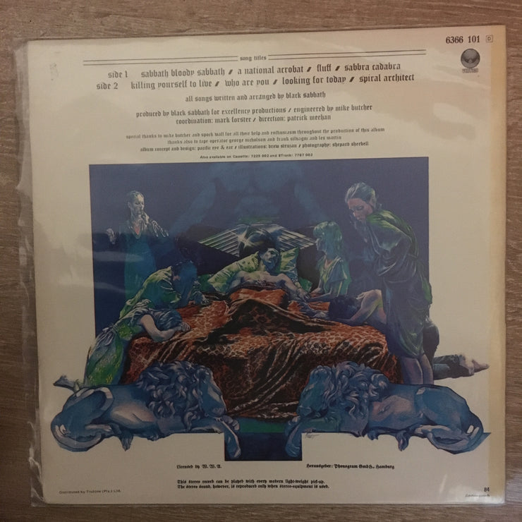 Black Sabbath - Sabbath Bloody Sabbath (Germany)  - Vinyl LP - Opened  - Very-Good+ Quality (VG+) - C-Plan Audio