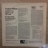 Vaughan Williams, Sir Adrian Boult, London Philharmonic Orchestra, London Philharmonic Choir*, Peter Katin ‎– Symphony No. 9 / Fantasia On The 'Old 104th' ‎- Vinyl LP Record - Opened  - Very-Good+ Quality (VG+) - C-Plan Audio
