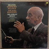 Brahms, Janet Baker And John Alldis Choir With London Philharmonic Orchestra, Sir Adrian Boult ‎– Symphony No.2 / Alto Rhapsody - Vinyl LP Record - Opened  - Very-Good+ Quality (VG+) - C-Plan Audio
