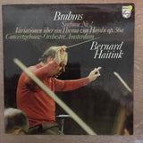 Brahms, Concertgebouw Orchestra (Amsterdam), Bernard Haitink ‎– Symphony No. 2 · Variations On A Theme Of Haydn, Op. 56a - Vinyl LP Record - Opened  - Very-Good+ Quality (VG+) - C-Plan Audio