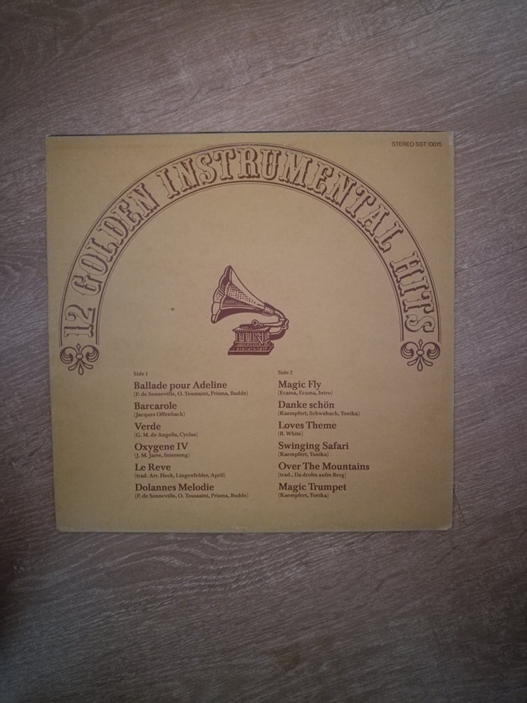 Various - 12 Golden Instrumental Hits - Vinyl LP Record - Opened  - Very-Good+ Quality (VG+) - C-Plan Audio