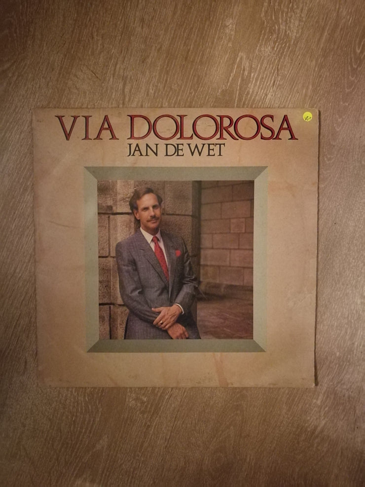 Jan De Wet - Via Dolorosa - Vinyl LP Record - Opened  - Very-Good+ Quality (VG+) - C-Plan Audio