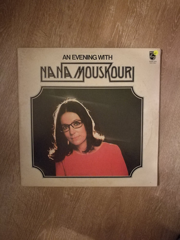 An Evening With Nana Mouskouri - Vinyl LP Record - Opened  - Very-Good- Quality (VG-) - C-Plan Audio
