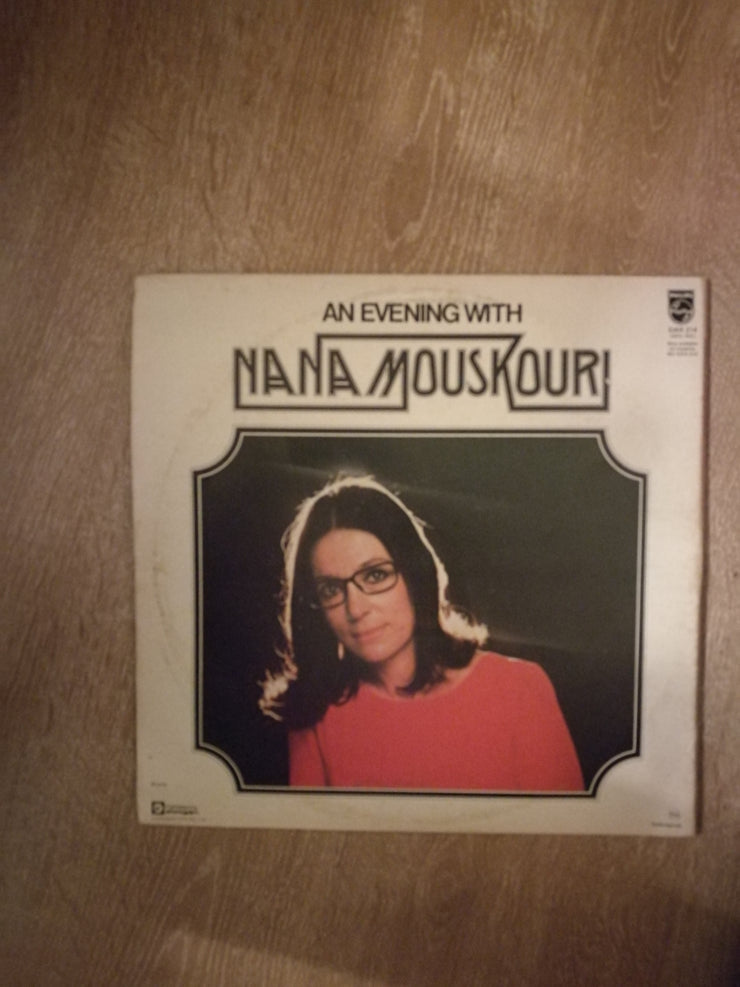 An Evening With Nana Mouskouri - Vinyl LP Record - Opened  - Very-Good- Quality (VG-) - C-Plan Audio