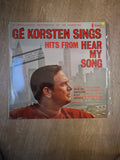 Ge Korsten - Hits From Hear My Song - Vinyl LP Record - Opened  - Very-Good+ Quality (VG+) - C-Plan Audio