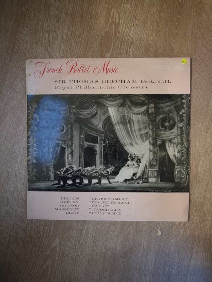 Thomas Beecham - Royal Philharmonic Orchestra French Ballet Music - Vinyl LP Record - Opened  - Very-Good+ Quality (VG+) - C-Plan Audio