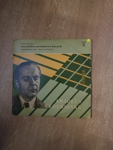 Ludwig van Beethoven - Amadeus Webersinke -  Vinyl LP Record - Opened  - Very-Good+ Quality (VG+) - C-Plan Audio