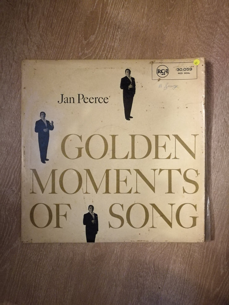 Jan Peerce - Golden Moments Of Song - Vinyl LP Record - Opened  - Very-Good Quality (VG) - C-Plan Audio