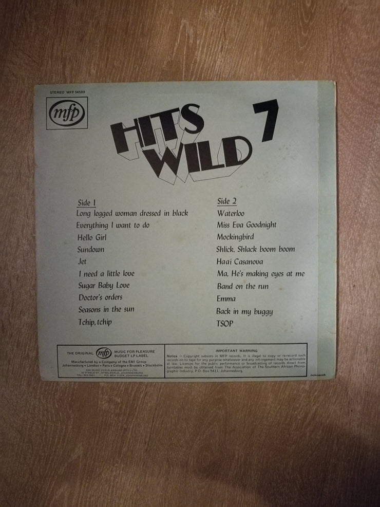 Hits Wild 7 - Vinyl LP Record - Opened  - Very-Good Quality (VG) - C-Plan Audio