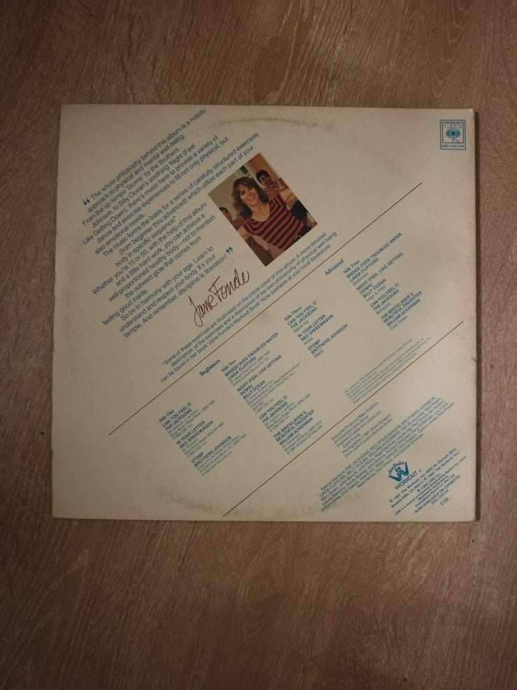 Jane Fonda's Workout Record - Vinyl LP Record - Opened  - Very-Good+ Quality (VG+) - C-Plan Audio