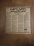 Luciano Pavarotti Sings Sacred Music - National Philharmonic - Vinyl LP Record - Opened  - Very-Good+ Quality (VG+) - C-Plan Audio