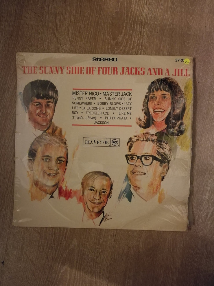 The Sunny Side Of Four Jacks & A Jill - Vinyl LP Record - Opened  - Very-Good+ Quality (VG+) - C-Plan Audio