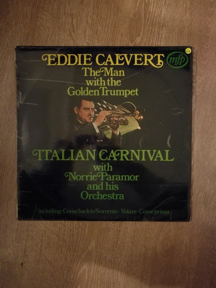Eddie Calvert - Italian Carnival with Norrie Paramor - Vinyl LP Record - Opened  - Very-Good+ Quality (VG+) - C-Plan Audio