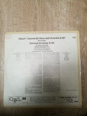 Mozart - Moura Lympany - The Virtuosi Of England, Arthur Davison ‎– Piano Concerto No. 21 "Elvira Madigan - Eine Kleine Nachtmusik - Vinyl LP Record - Opened  - Very-Good+ Quality (VG+) - C-Plan Audio
