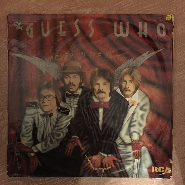 The Guess Who ‎– Power In The Music ‎-  Vinyl  Record - Opened  - Very-Good+ Quality (VG+) - C-Plan Audio