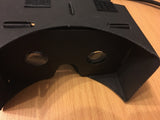 VR Virtual Reality 3D Headset Black (Full Kit) - Very High quality lenses - C-Plan Audio