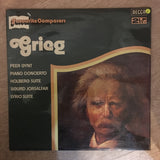 Grieg - Favourite Conmposer Series - Double Vinyl LP Record - Opened  - Very-Good- Quality (VG-) - C-Plan Audio