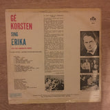 Ge Korsten Sing Erika -  Vinyl LP Record - Opened  - Good+ Quality (G+) - C-Plan Audio