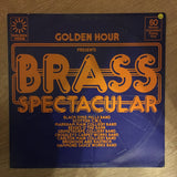 Various ‎– Golden Hour Presents Brass Spectacular - Vinyl LP Record - Opened  - Very-Good+ Quality (VG+) - C-Plan Audio