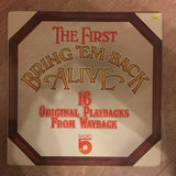 Radio 5 - The First Bring Em Back Alive - 16 Original Playbacks - Vinyl LP Record - Opened  - Very-Good+ Quality (VG+) - C-Plan Audio